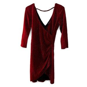 Trixxi Cocktail Glitter Dress